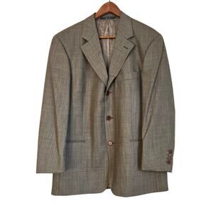 Vintage Hugo Boss x Barney's New York Tailored Wool Blend Tailored Blazer 38